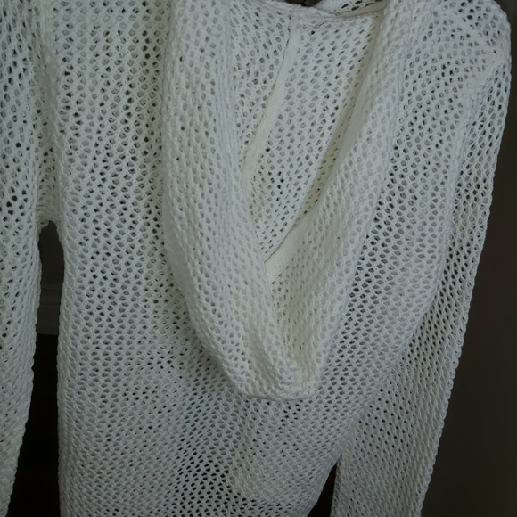 💢SOLD💢Streetwear Society Open Knit Zipped up Hoodie - Picture 11 of 13